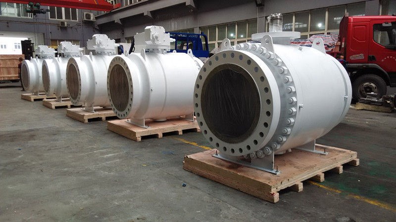 Large Size Forged Steel Trunnion Ball Valve